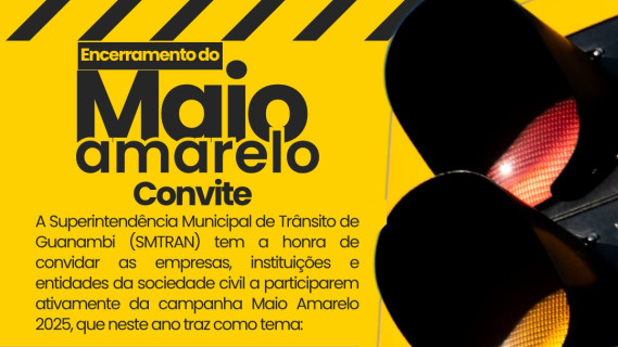 Maio Amarelo em Guanambi